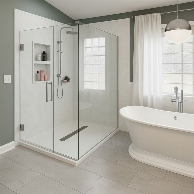 Tub To Shower Remodeling